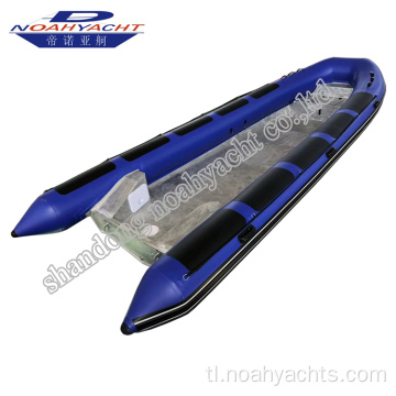 620cm center console aluminyo hull rib inflatable boat
